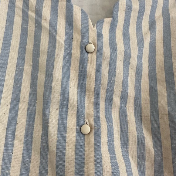 Sezane blue/ecru Blouse 40 - Picture 7 of 7